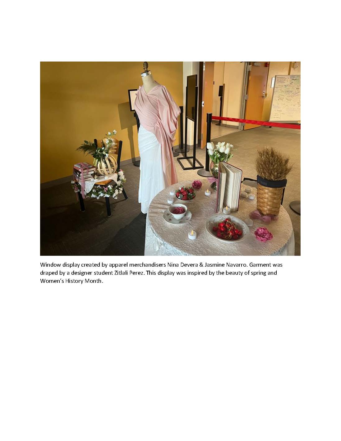 Apparel Design Projects Family, Interiors, Nutrition & Apparel